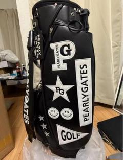 PEARLY GATES パッチ付きゴルフバッグ