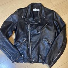 80s USA製　Brooks leather レザー ライダース　茶芯 80s USA製 Brooks leather レザー ライダース 茶芯 - メルカリ