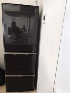 ヒビ見つかり最終お値下げ!SHARP ノンフロン冷凍冷蔵庫 SJ-PW35A-T