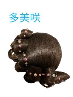 ❤️美品❤️多美咲ヘアアレンジ　丸型シニヨン　社交ダンス 2025年最新】多美咲 ダンスの人気アイテム - メルカリ