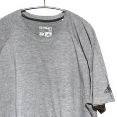 adidas ULTIMATE TEE 3XL グレー Tシャツ