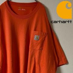 Carhartt/ S/S POCKET T-SHIRT/2XL/オレンジ