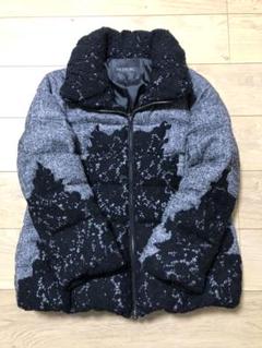 お値下げ！インゲボルグ厚手デニムブルゾンピコフリルネイビー