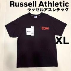 美品　タグ有り　ラッセルアスレチック　コカコーラ　Tシャツ XL ブラウン