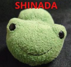 シナダ　ぬいぐるみ　カエル　レトロ　招福かえる　shinada 商品紹介 カエル 招福かえる 福福かえる PARTY FROG PARTY PANDA