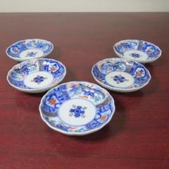 錦龍 豆皿 5枚 金彩 色絵付 染付 銘 唐草 美品 錦龍 豆皿 5枚 金彩 色絵付 染付 銘 唐草 美品 その2 - メルカリ