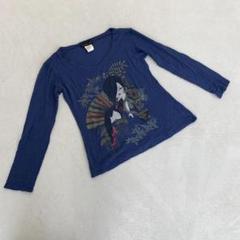 ⭐️クリスティーナガビオリ⭐️プリントシャツ 長袖 Vネック カジュアル