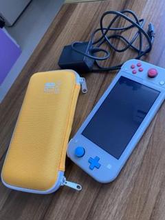 Nintendo Switch Lite シアン・ザマゼンタ 限定黄色ケース付き