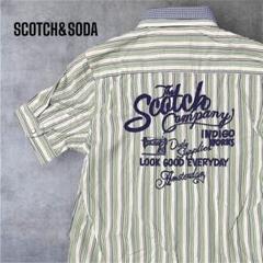 SCOTCH&SODA（スコッチ＆ソーダ）　メンズ　半袖　シャツ　刺繍のサムネイル