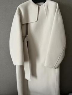 HYKE 20FW DOUBLE FACE COAT ストール