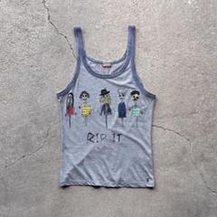 2011ss Galliano “rip it" cotton A-shirt