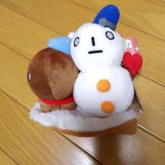 【レトロ　希少】こげぱん　ぬいぐるみ劇場　ぬいぐるみ　マスコット　雪だるま