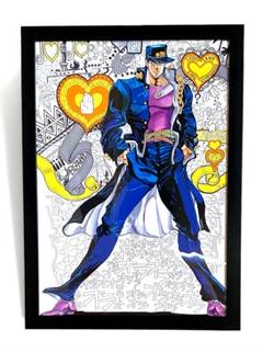 ジョジョ 第三部 スターダストクルセイダース 空条承太郎 JOJO展 ポスター Amazon.co.jp: 荒木飛呂彦展 ジョジョの奇妙な冒険 空条承太郎