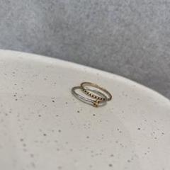 【203jewelry】9号 スタッズ スター ２連リング　シルバー ゴールド 203jewelry】9号 スタッズ スター 2連リング シルバー ゴールド
