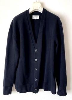 2023〜24AW 秋冬　 メゾンマルジェラ　ドライバーズニット紺【未使用美品】 2023〜24AW 秋冬 メゾンマルジェラ ドライバーズニット紺【未