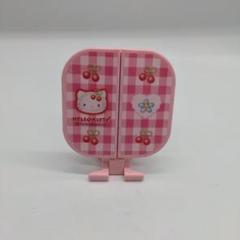 キティちゃん　さくらんぼキティ　キティ缶　HELLO　KITTY 　レトロ収納 ハローキティ さくらんぼ レトロ 缶入りメモ USED