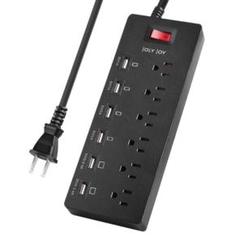 USB コンセント 電源タップ 6個口AC差込口+USB6ポート