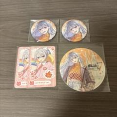 にじさんじ 樋口楓 チェキ 缶バッジ コースター 5点セット