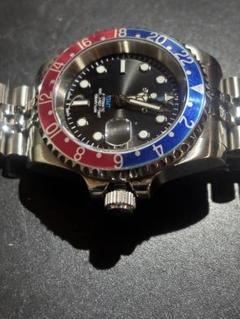 【ベゼルアンティーク加工】GMT - 限定カスタム40mm NH34 ペプシのサムネイル