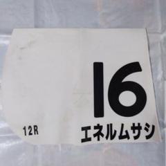 サウンドキアラ　一般レース　実使用ゼッケン サウンドキアラ 一般レース 実使用ゼッケン