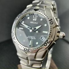 SEIKO KINETIC セイコー キネティック 自動巻き 回転ベゼル