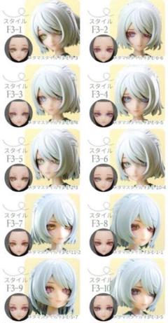 k*i様 メガミデバイス　ガレージキット　R.Z. ゆきな　印刷済みフェイス　F メガミデバイス ガレージキット R.Z. ゆきな 印刷済みフェイス