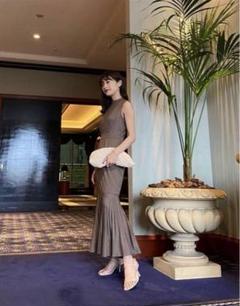 lor Mermaid Pleats Dress かじまり ワンピース - メルカリ