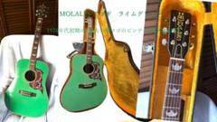 MOLALES アコギ　ライムグリーン 【思い切って8,500円で譲ります】 MOLALES アコギ ライムグリーン 【思い切って8,500円で譲ります