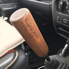 ✳︎細め✳︎木製シフトノブ(ケヤキ古木加工)