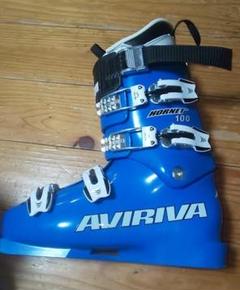 本格派ま! 25.5cm コルクフローインナー スキーブーツ アビリーバ AVIRIVA - ブーツ(男性用)