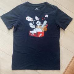 美品★Nike グラフィックキッズ半袖Tシャツ M ブラック