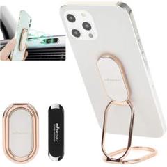 スマホリング マグネット車載ホルダー付属 ピンクゴールド