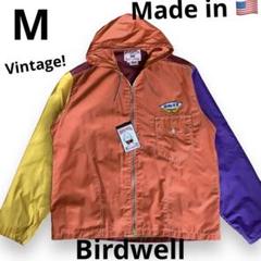 【✨希少】BIRDWELL ナイロンジャケット パーカー vintage USA 2025年最新】BIRDWELL メンズ ナイロンジャケットの人気アイテム