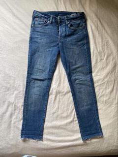 H&M ダークブルー スリムフィット デニム