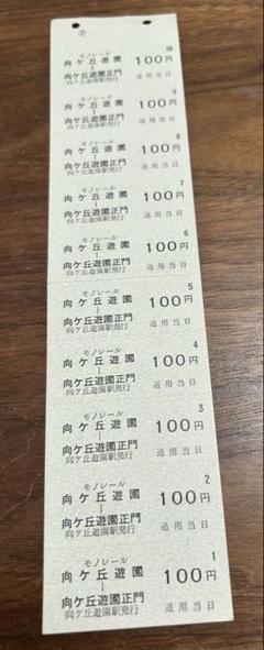 ブランドバッグ通販サイト 廃止線 コレクション用 10枚綴り 小田急向ヶ丘遊園モノレール線 コレクション