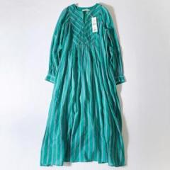 ヌキテパ　新品タグ付　cottonミントロングワンピース(^.^) ヌキテパ 新品タグ付 cottonミントロングワンピース(^.^) - メルカリ