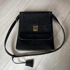 Gucci GGパターン ショルダーバッグ ブラック