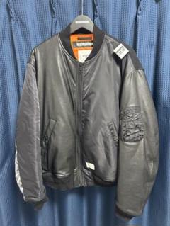 ジャケット・アウター wtaps neighborhood ma-1 WTAPS x Neighborhood 25th Anniversary MA-1 Jacket Black Size
