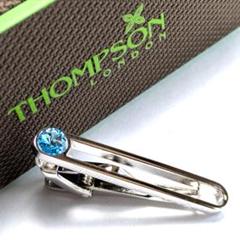 tat84 タテオシアン ネクタイピン シルバー×ピンクフラワー/花 ショート tat84 タテオシアン ネクタイピン シルバー×ピンクフラワー/花