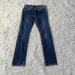 C-SEVENTEEN インディゴブルー ストレートデニムパンツ 28×33