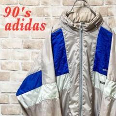 ☆旧タグ☆adidas☆アディダス☆ナイロンジャケット ☆トレフォイル