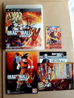 ドラゴンボールゼノバース PS3 特典カード付き