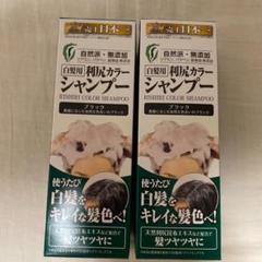 自然派clubサスティ 白髪用 利尻カラーシャンプー ブラック 2本