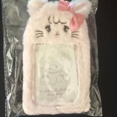 tinytiny mikko キャミーふわふわトレカケース ハートキーチェーン