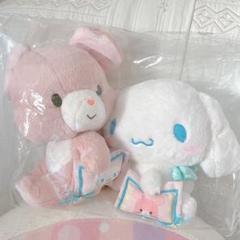 サンリオ - ３点セット サンリオ 吉徳 マスコット キーホルダー シナモロール Qピッピ サンリオ - 3点セット サンリオ 吉徳 マスコット キーホルダー