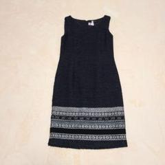 DAMA collection ツイードノースリーブワンピース ダーマコレクション dama collection ツイード ノースリーブ