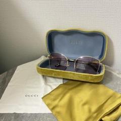 GUCCI ピンクレンズ サングラス
