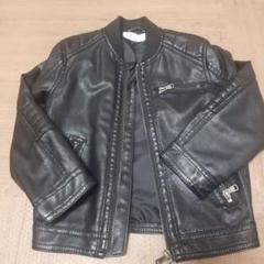H&M キッズ レザージャケット 110cm