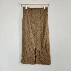 神戸レタス ストレッチ ロングタイトスカート フロントスリット レーヨン