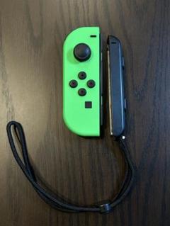 ニンテンドー スイッチ ジョイコン (L) ネオングリーン　ストラップ付き